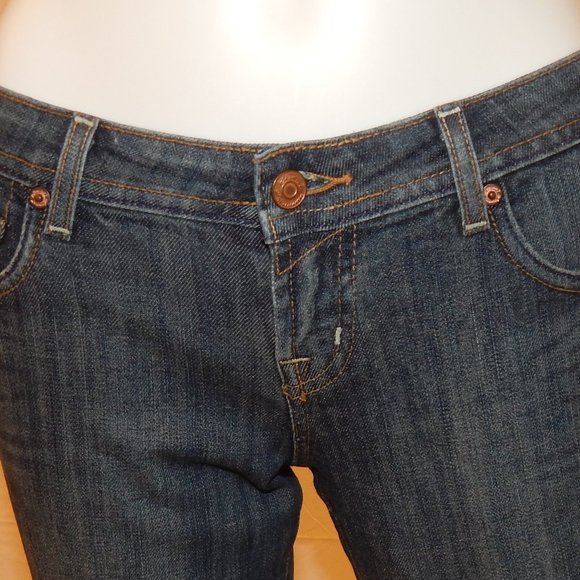 Seven 7 size 25 DESIGNER FLARED JEANS - Picture 3 of 14